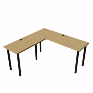 Biurko narożne -dąb kamienny .jpg