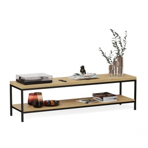 Masă RTV loft - Stejar de sonoma