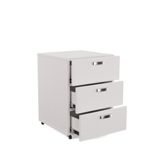 Containere sub birou - Alb