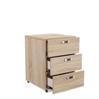 Containere sub birou - Stejar Sonoma