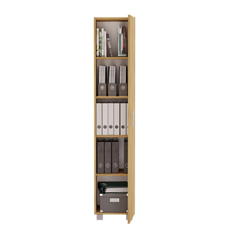 Szafa biurowa pojedyncza - dąb kamienny yrke.jpg