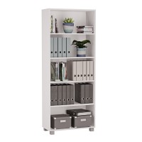 Raft de birou pentru cărți - Alb