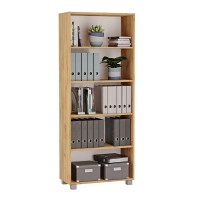 Raft de birou pentru cărți - Stejar auriu