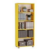 Raft de birou pentru cărți - Galben