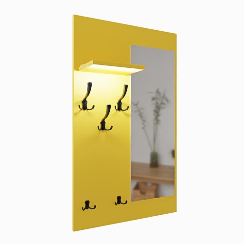 Wieszak z lustrem LED żółty-yrke.jpg