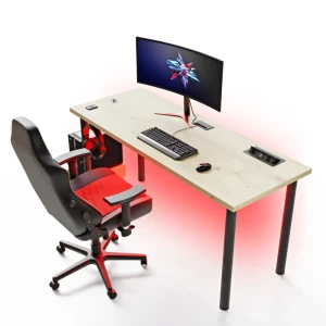 Birou de gaming - Stejar aristan