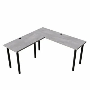 Biurko narożne lewe - beton -yrke.webp