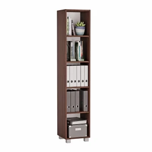 Regał na segregatory biurowy-wenge.webp