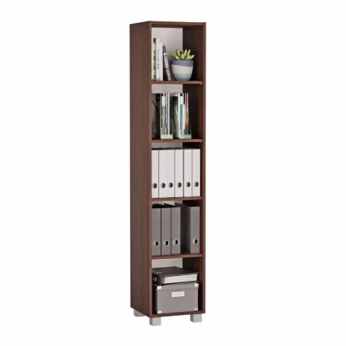 Regał na segregatory biurowy-wenge.webp