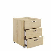 Containere sub birou - Artizan din stejar