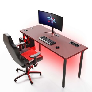 Birou de gaming - Roșu