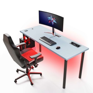 Birou de gaming - Albastru