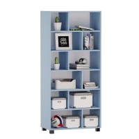 Raft cu etajere Marek - Albastru