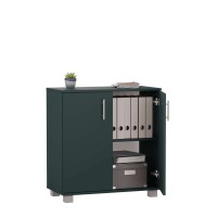 Comodă de birou pentru documente - Verde