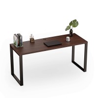 Birou cu picioare metalice - Wenge