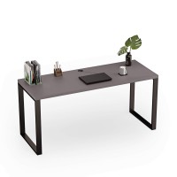 Birou cu picioare metalice - Grafit