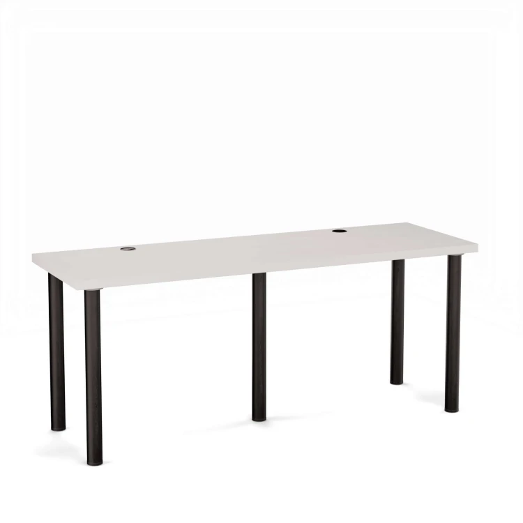Biurko podwójne Iron Duo - Białe (3).jpg