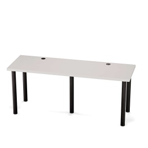 Biurko podwójne Iron Duo - Białe (5).jpg