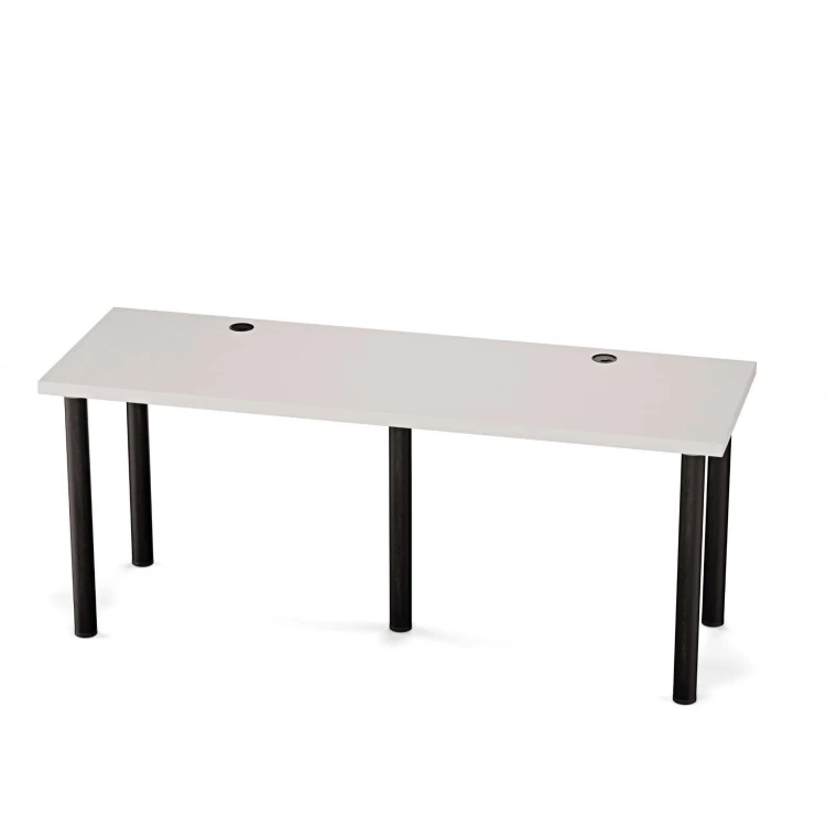 Biurko podwójne Iron Duo - Białe (5).jpg