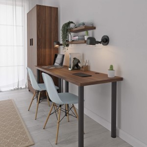 Biurko podwójne Iron Duo - Orzech (5).jpg