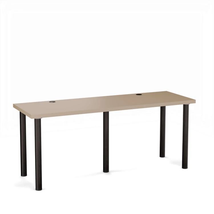 Biurko podwójne Iron Duo - Cappuccino (2).jpg