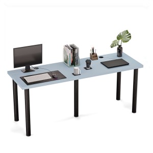 Biurko podwójne Iron Duo - Niebieski (1).jpg