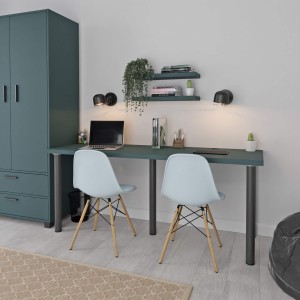 Biurko podwójne Iron Duo - Zielony (5).jpg