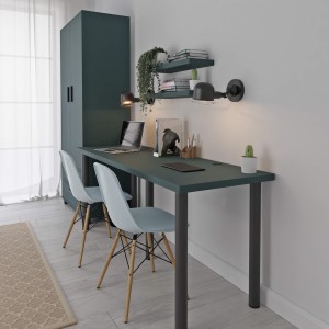 Biurko podwójne Iron Duo - Zielony (6).jpg