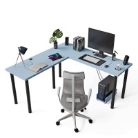 Birou colțar - Albastru