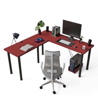 Birou colțar - Roșu