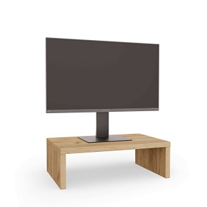 Suport individual pentru monitor - Stejar auriu