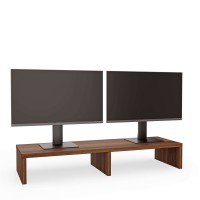 Suport dublu pentru monitor - Wenge