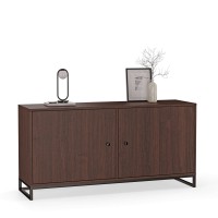 Comoda metalica wenge - colectia Metalove