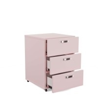 Containere sub birou - Roz