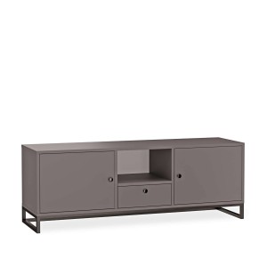 Szafka RTV metalowa z szufladą grafit - kolekcja Metalove (2).jpg