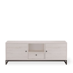 Szafka RTV metalowa z szufladą sosna - kolekcja Metalove (3).jpg