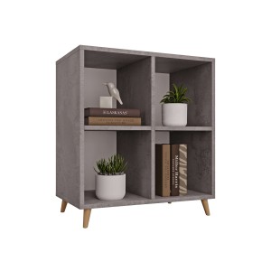 Bibliotecă scandinavă cub albastru - colecția SCANDI