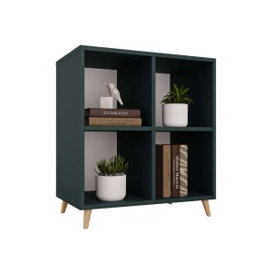 Bibliotecă scandinavă cub verde - colecția SCANDI
