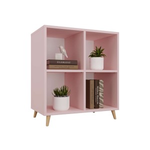 Bibliotecă scandinavă cub roz - colecția SCANDI