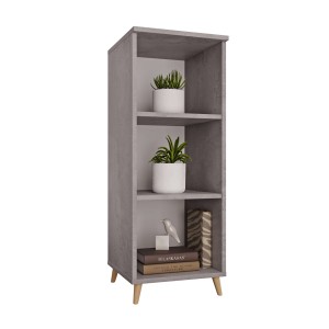 Bibliotecă scandinavă triplă din beton - Colecția Scandi