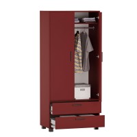 Dulap cu sertare Kamil - Roșu