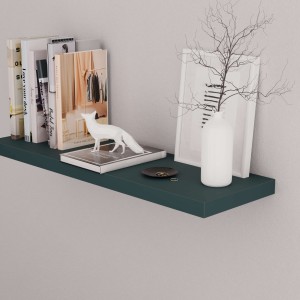 półka ścienna do pokoju dziecięcego zielona