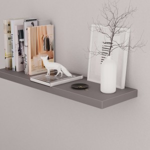 półka ścienna do pokoju dziecięcego grafit