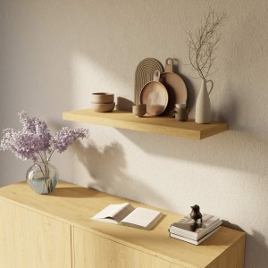 półka ścienna do pokoju dziecięcego dąb kamienny