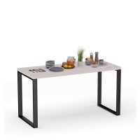 Masa de bucătărie cu picioare metalice - Pin