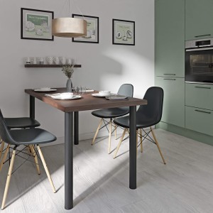 Stolik kuchenny z nogami okrągłymi - wenge (5).jpg