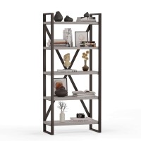 Raft metalic loft industrial gri