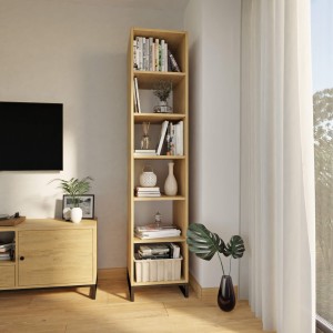 Regał pojedynczy - dąb kamienny (6).jpg