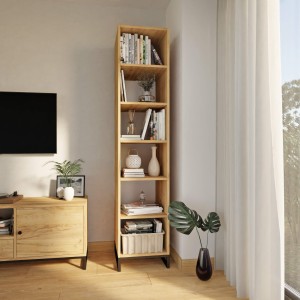 Regał pojedynczy - dąb złoty (6).jpg