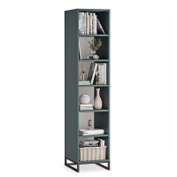 Bibliotecă unică metalică verde - colecția Metalove